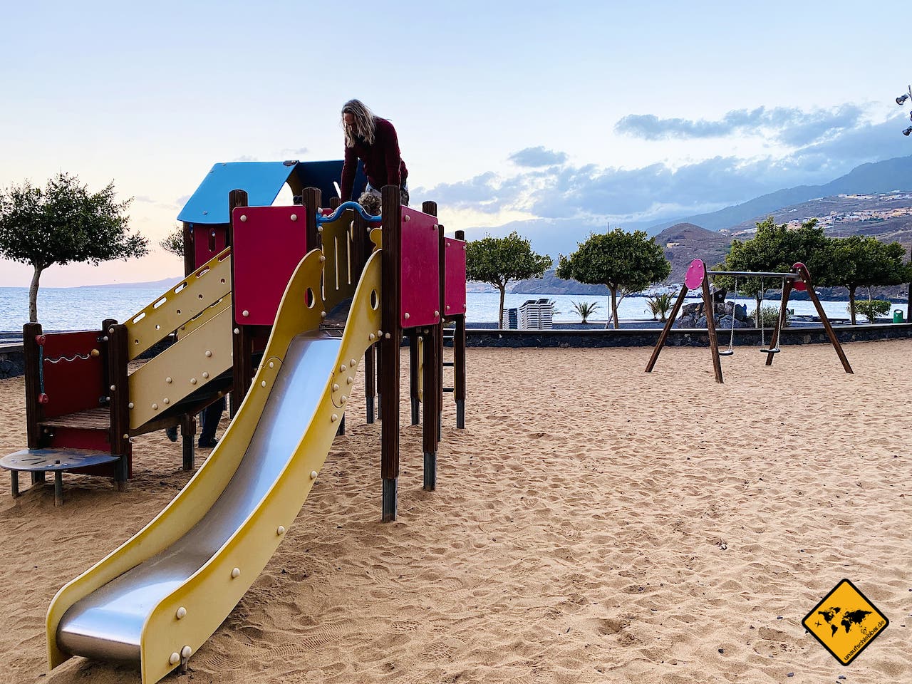 Teneriffa mit Kindern Spielplatz Strand Radazul