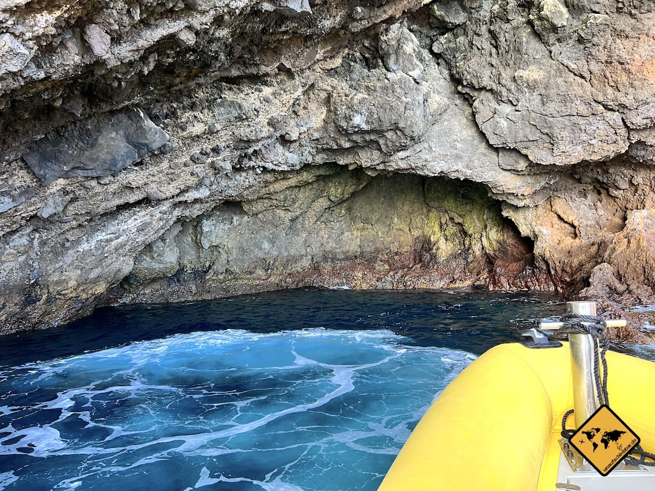 Höhle Ponta de São Lourenço Madeira Bootstour