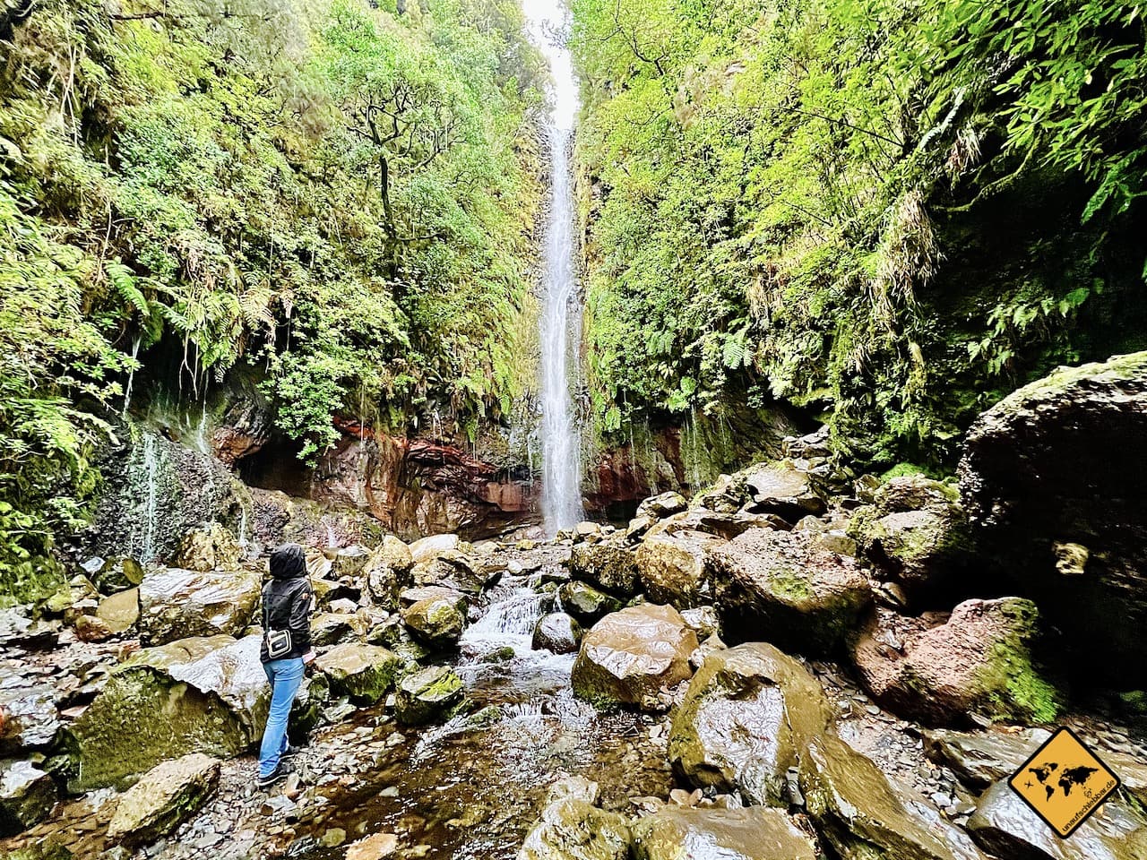 25 Fontes Wasserfall Madeira