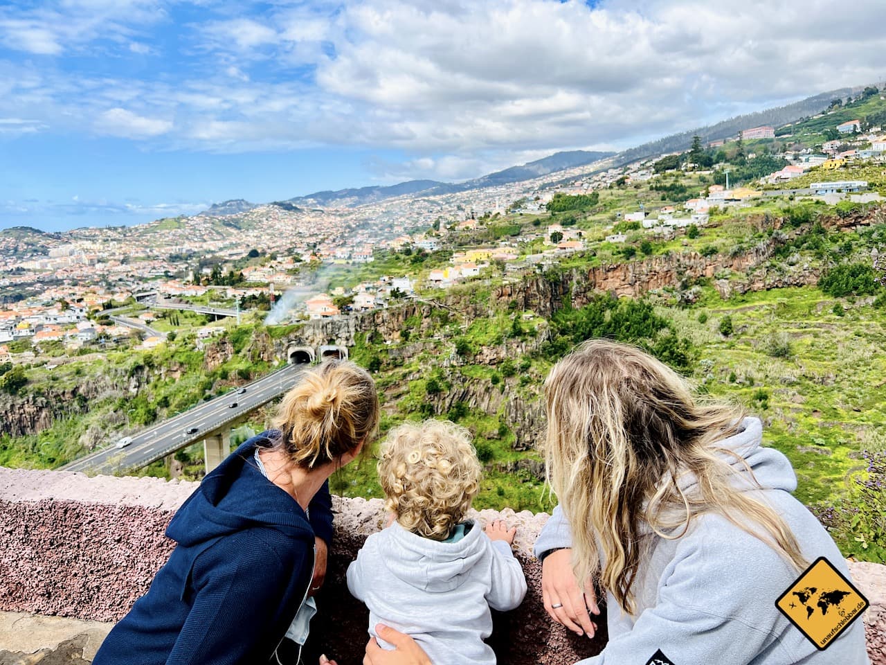 Botanischer Garten Madeira mit Kind