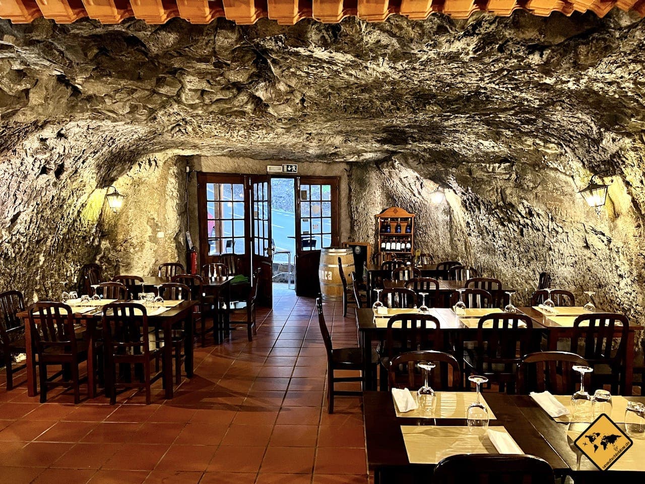 Höhlen Restaurant Grutas do Faial Madeira