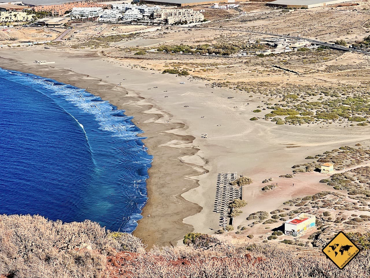 Ausblick Playa de la Tejita