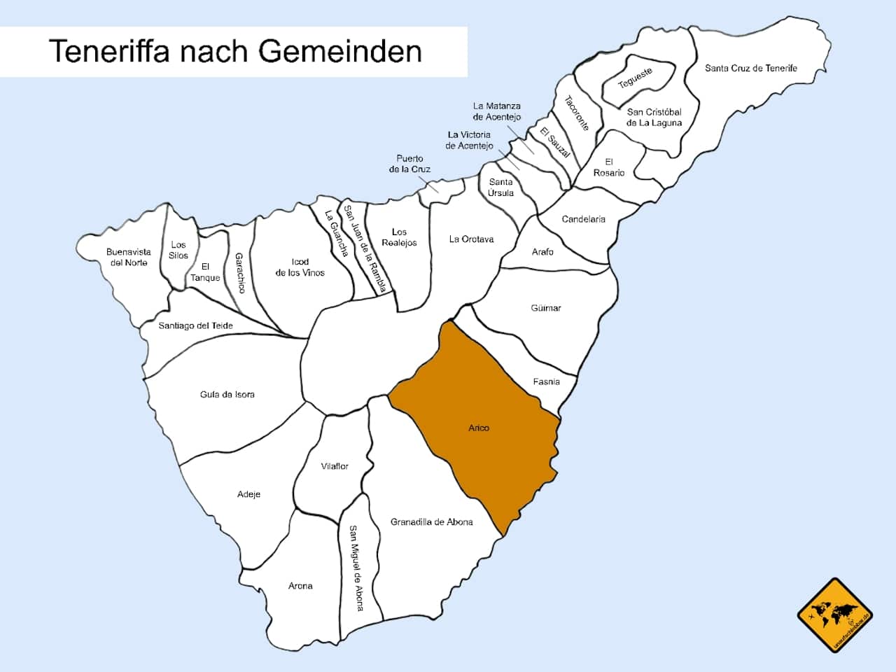 Gemeinde Arico Teneriffa