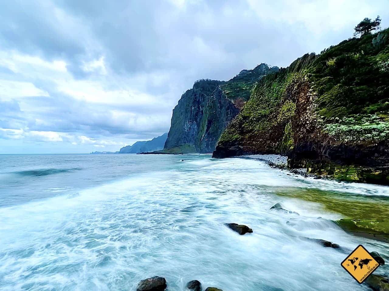 Küste Praia do Faial Madeira