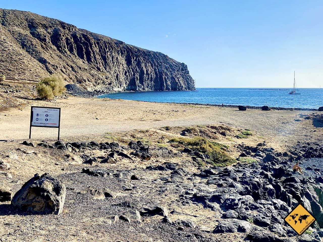 Playa Los Callados Los Cristianos Teneriffa