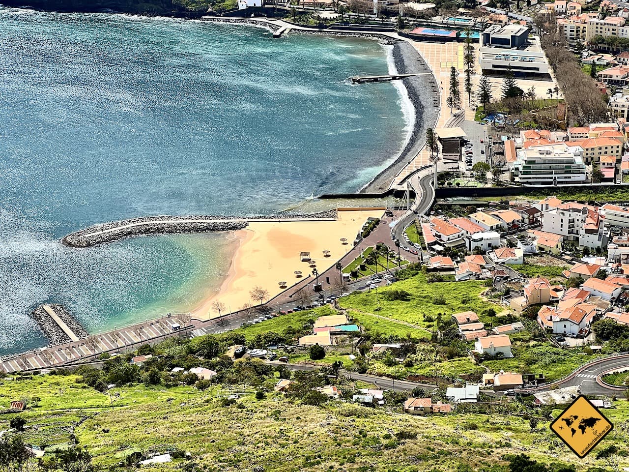 Heller Sandstrand Machico Madeira