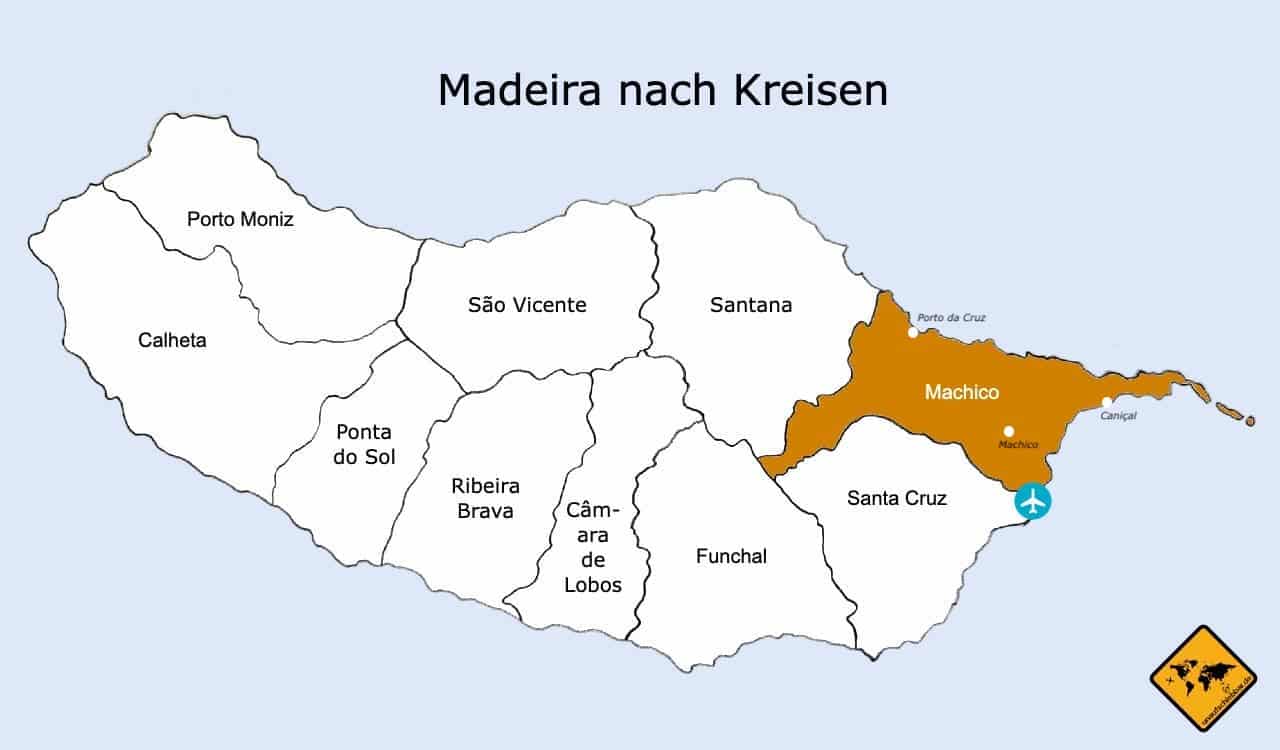 Kreis Machico Madeira