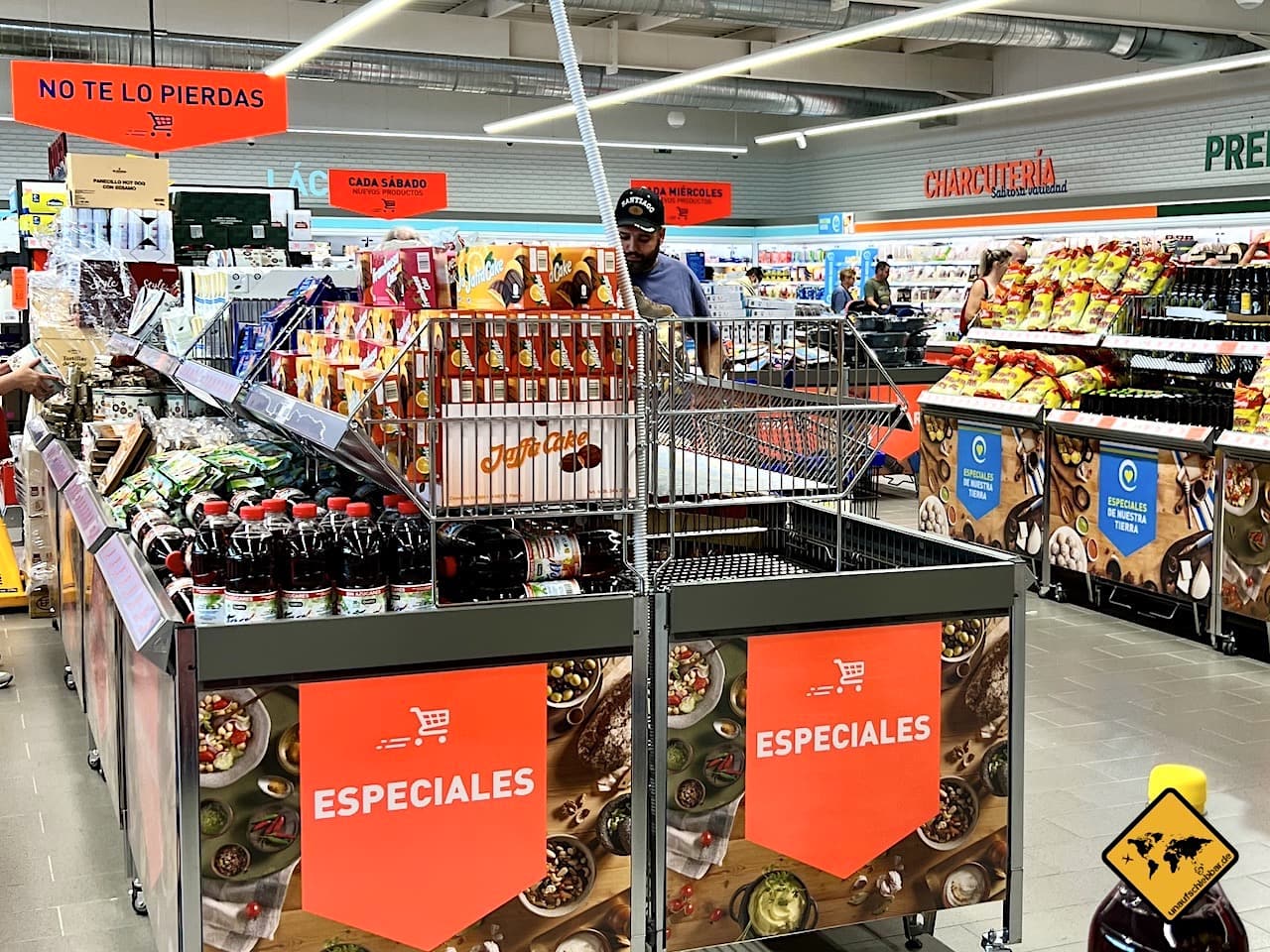 Langzeitaufenthalt Gran Canaria einkaufen Supermarkt