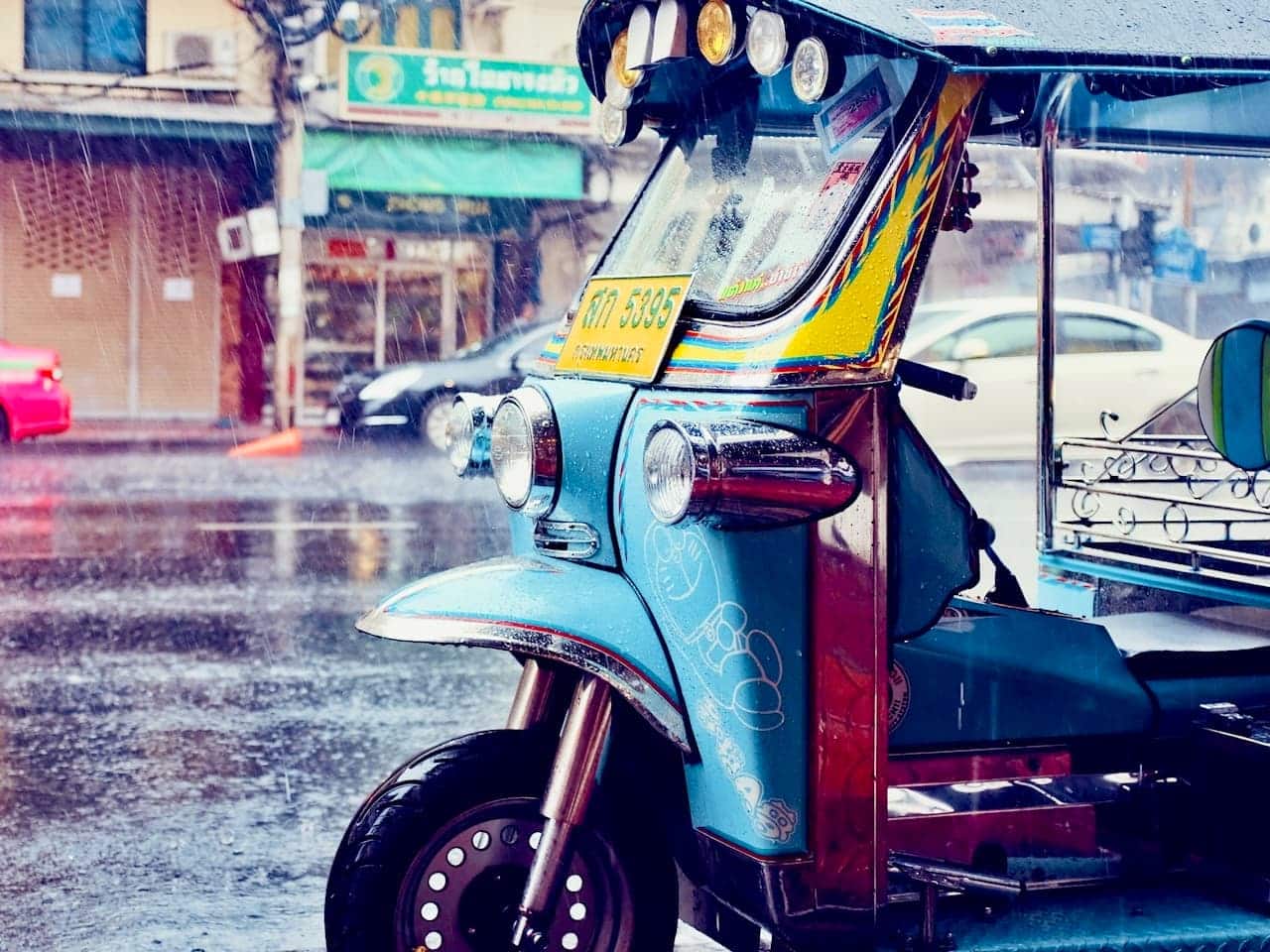 Regenzeit Thailand Bangkok