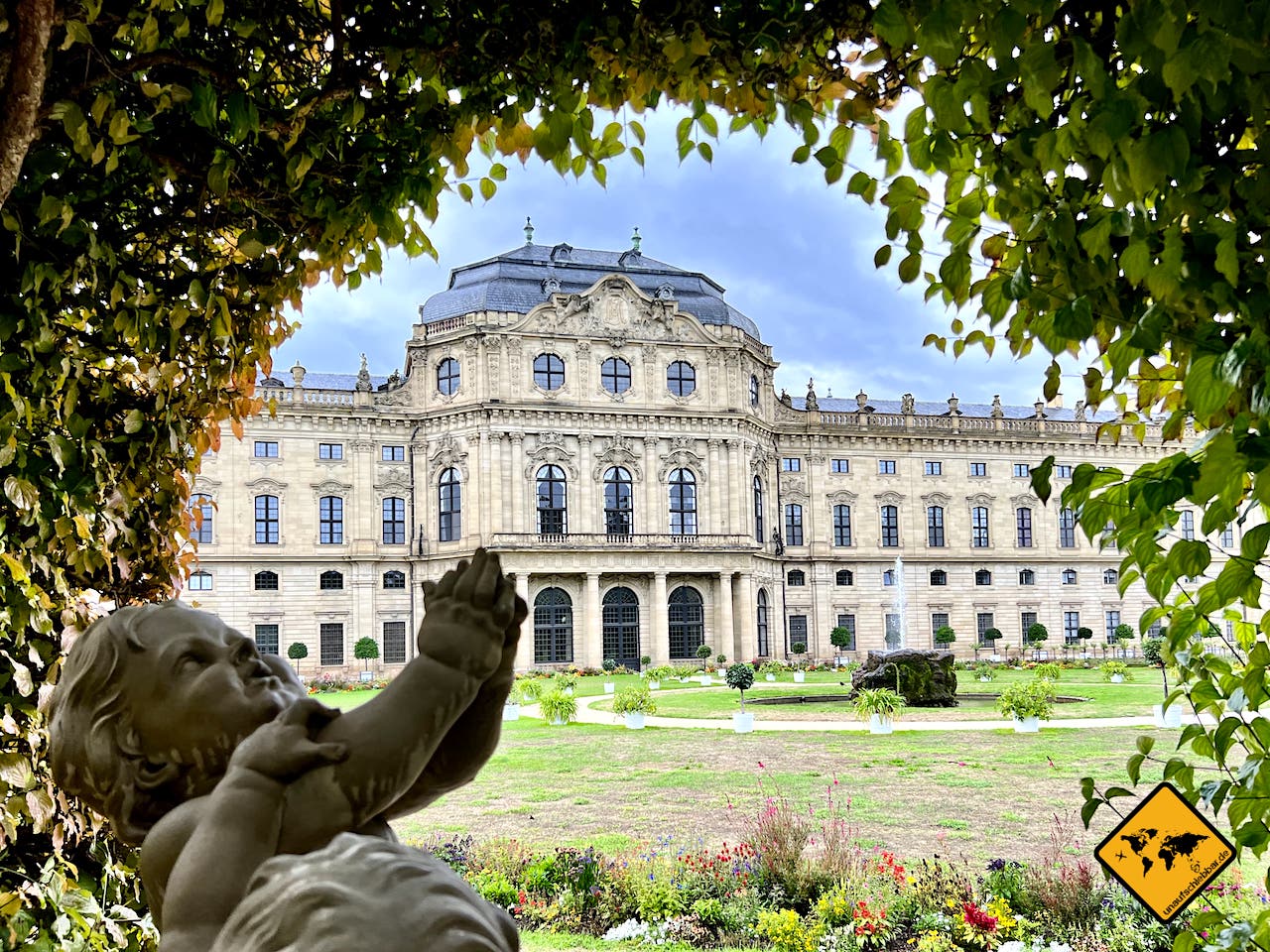 Würzburg Sehenswürdigkeiten 1 Tag Residenz Hofgarten
