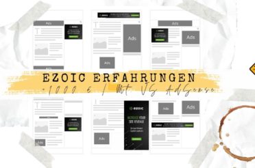 Ezoic Erfahrungen: +1000 € / Mt. VS AdSense