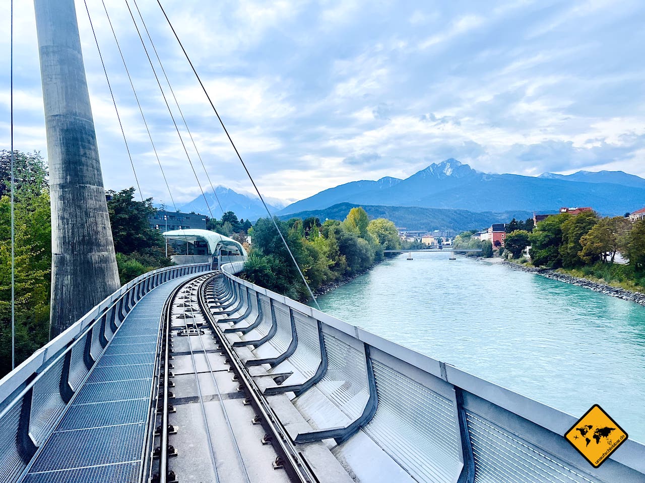 Familienurlaub Innsbruck Hungerburgbahn Inn