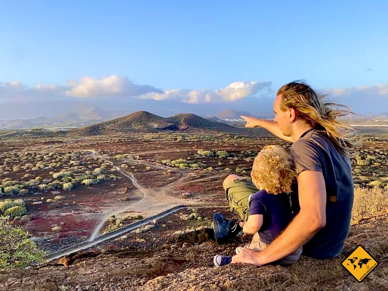Reiseziele mit Kleinkindern Teneriffa Vulkanlandschaft