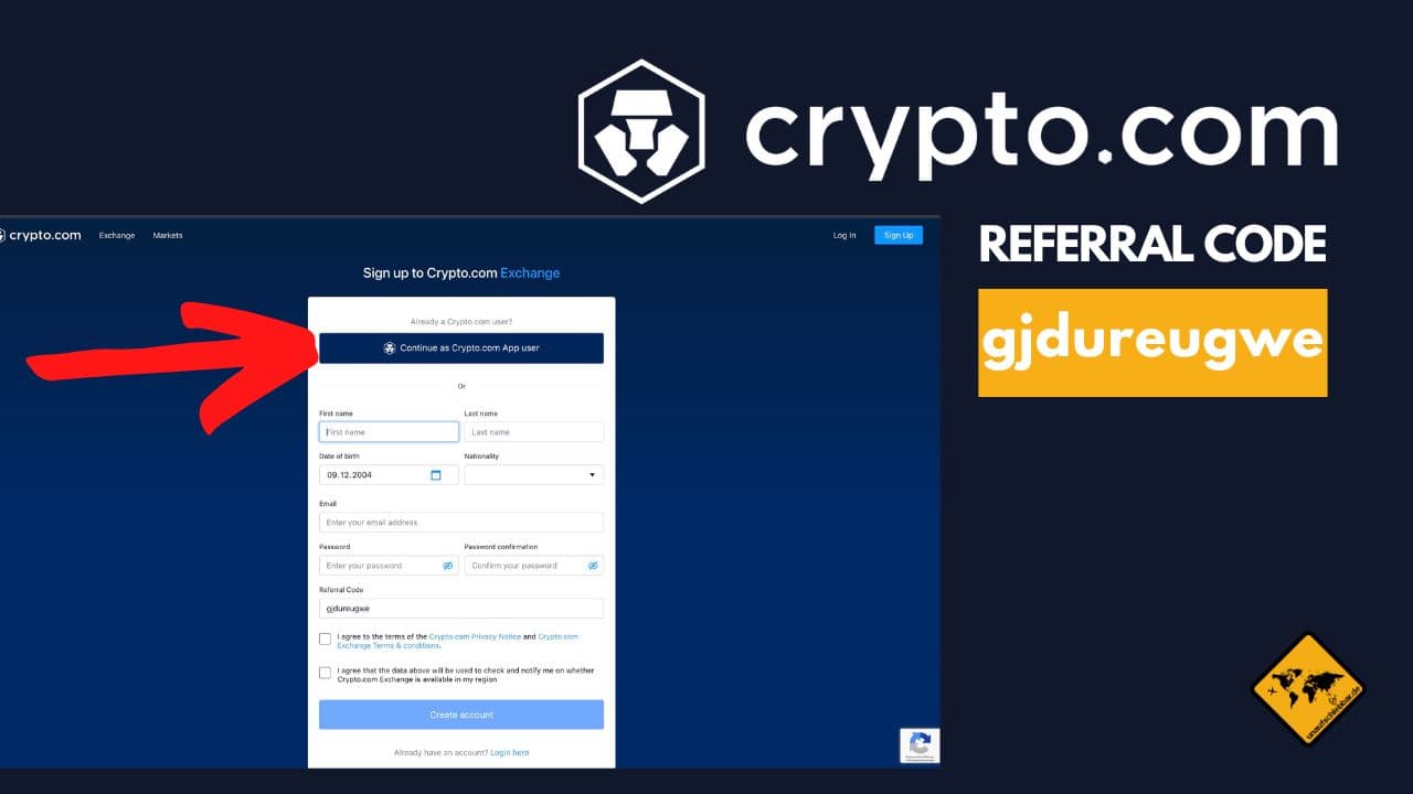 Exchange crypto.com referral code nachträglich gjdureugwe