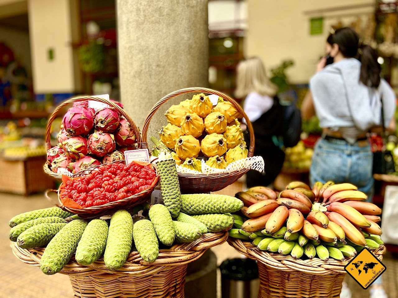 Früchte Mercado dos Lavradores Markt Funchal