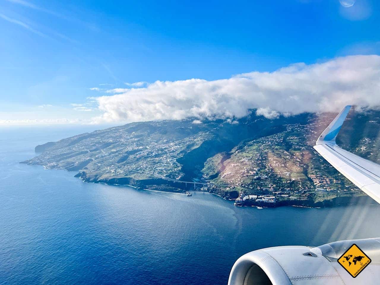 Madeira Sehenswürdigkeiten Urlaub Luftaufnahme