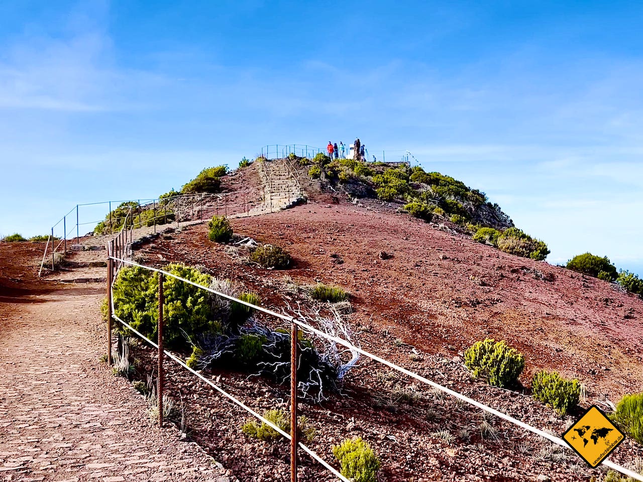 Pico Ruivo Gipfel Wanderung Weg