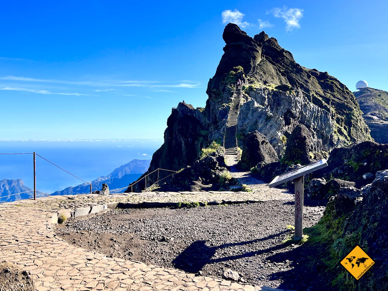 Wandern Pico Ruivo Madeira Portugal Berge