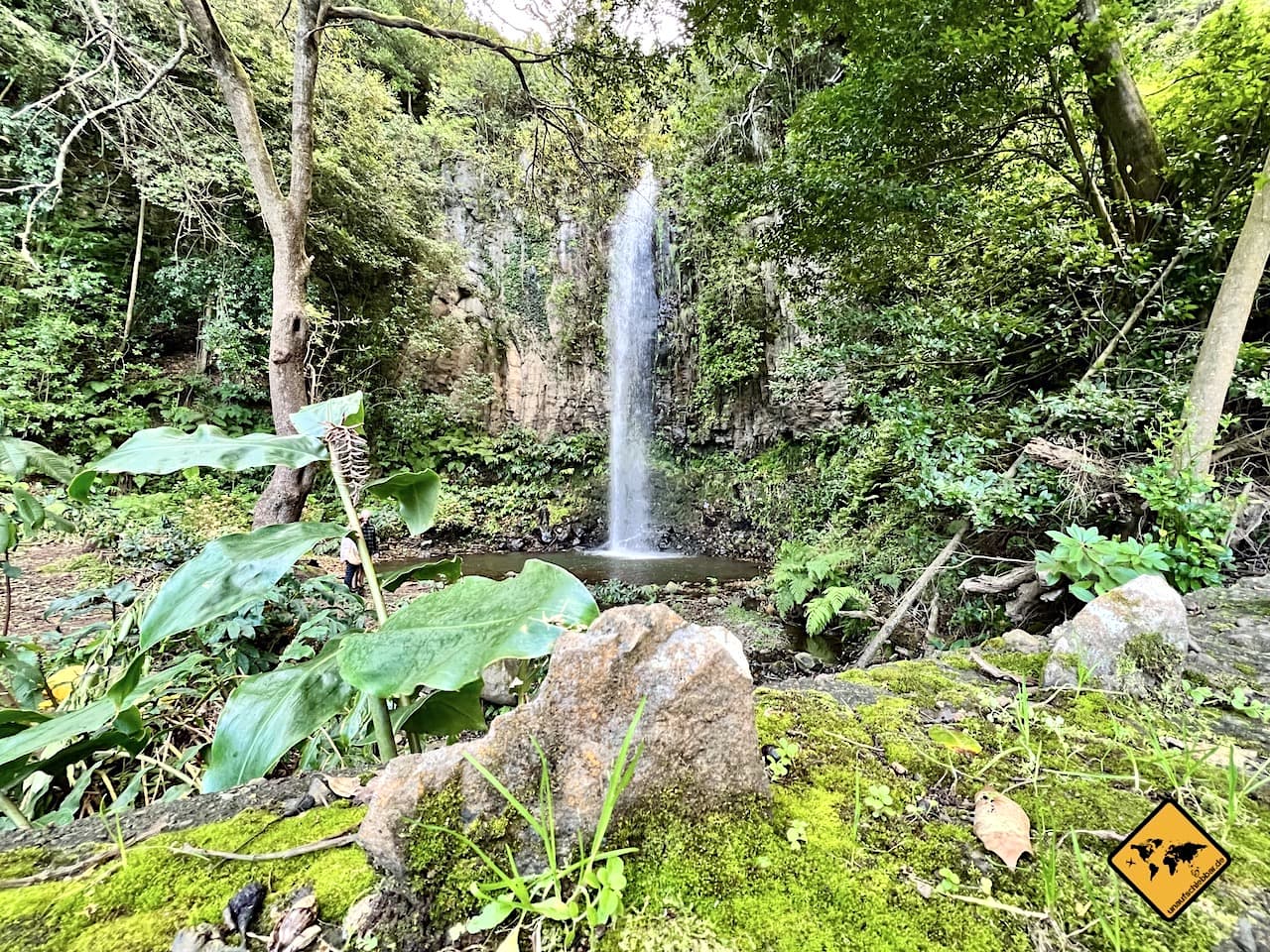 Wasserfall Madeira Cascata da Aguage