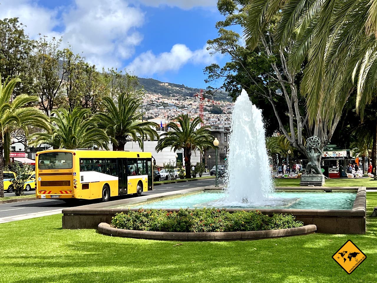 Madeira Reiseblog Bus fahren Blumeninsel