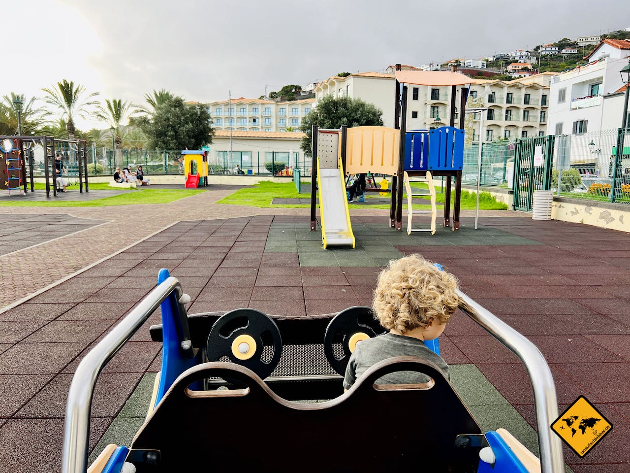 Auto Kinderspielplatz Santa Cruz Madeira