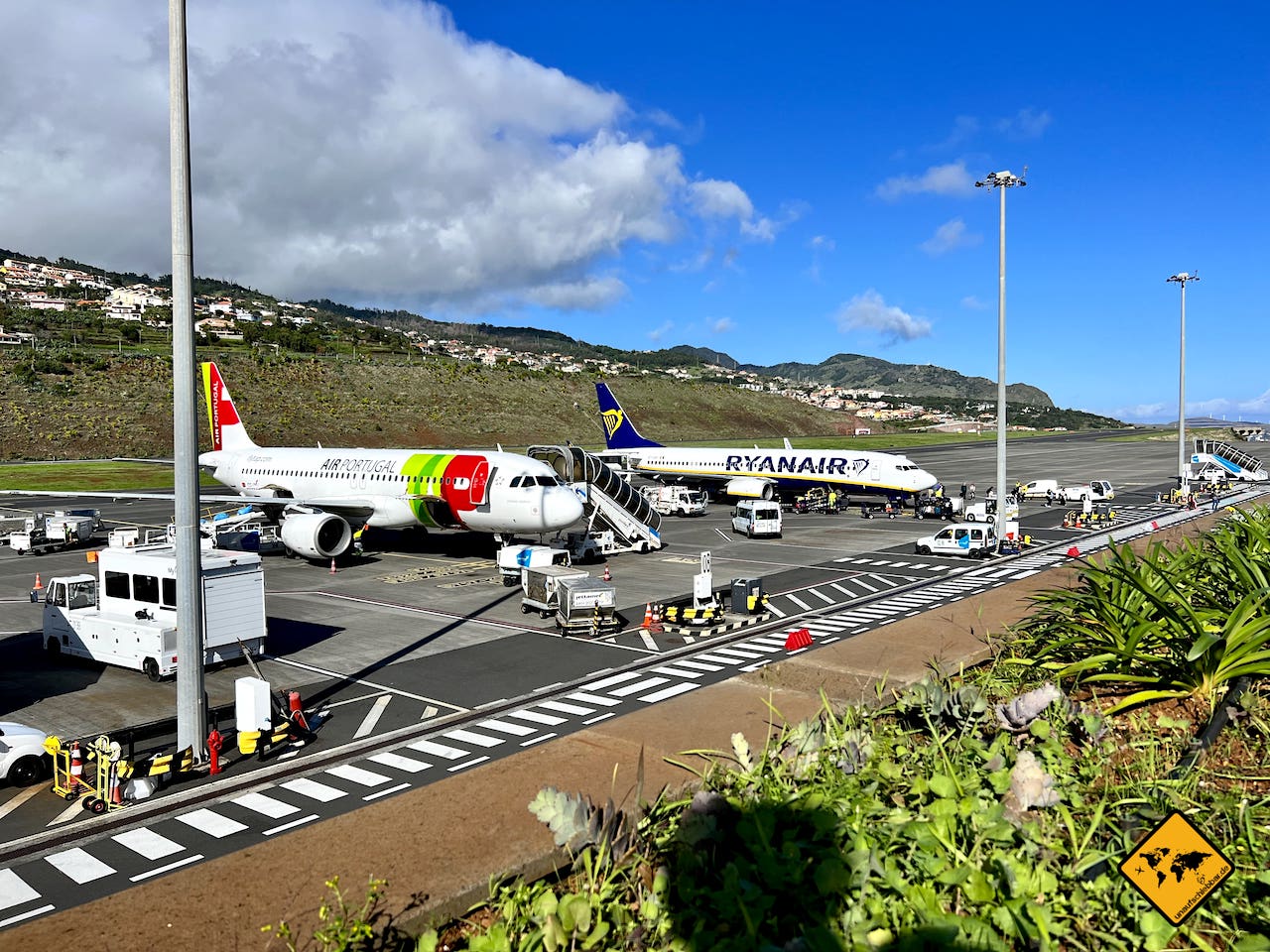 Flughafen Madeira Santa Cruz