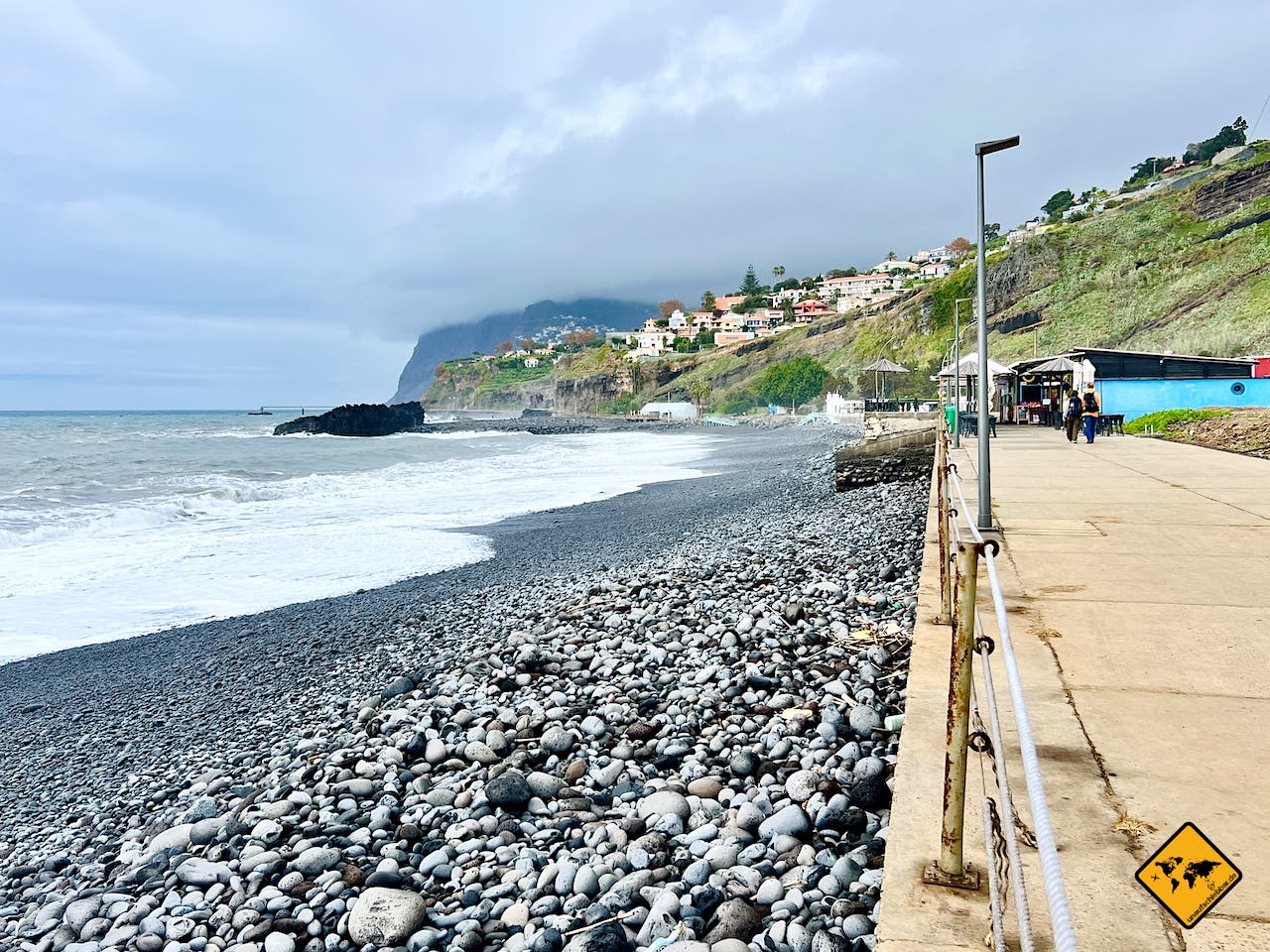 Funchal Strände Praia Formosa Promenade Madeira