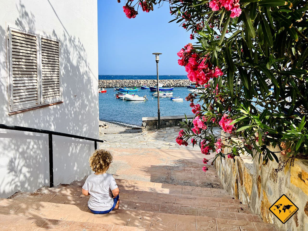 Hafen Blumen Weg San Miguel de Tajao