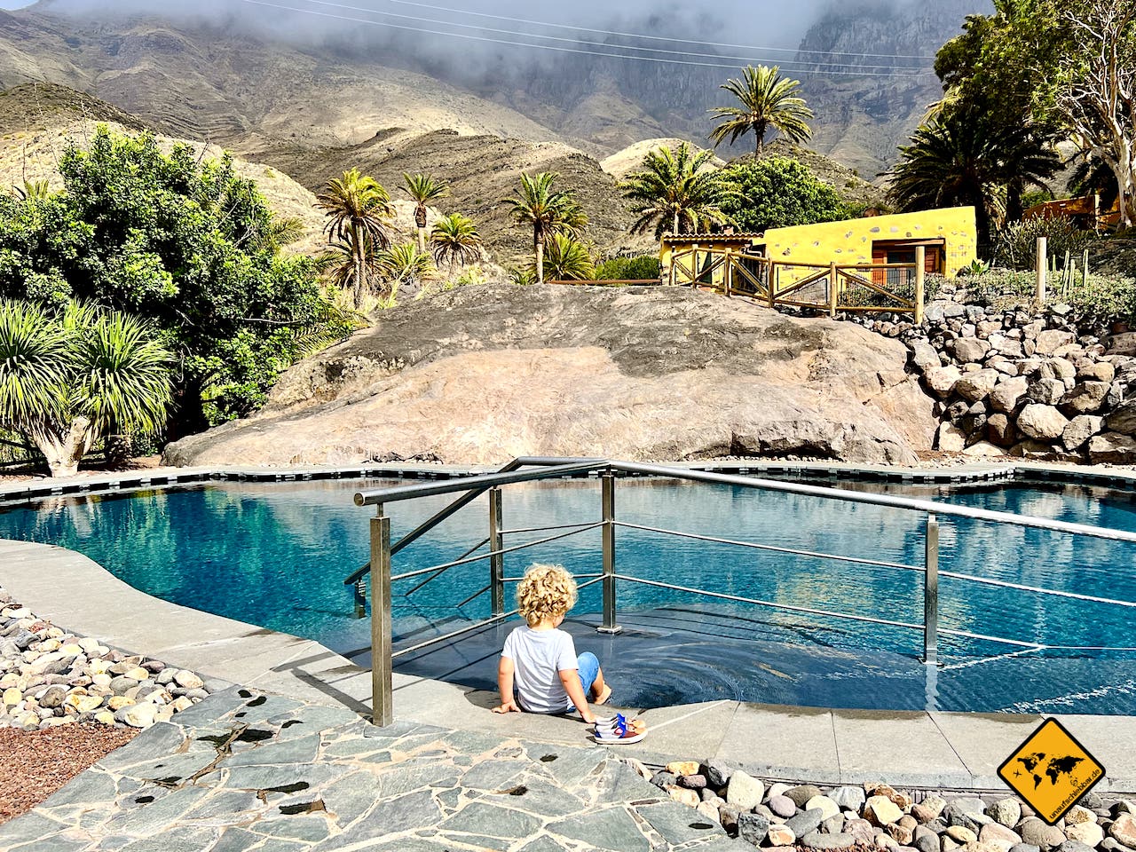 Osterferien mit Kindern Redondo de Guayedra Pool Gran Canaria