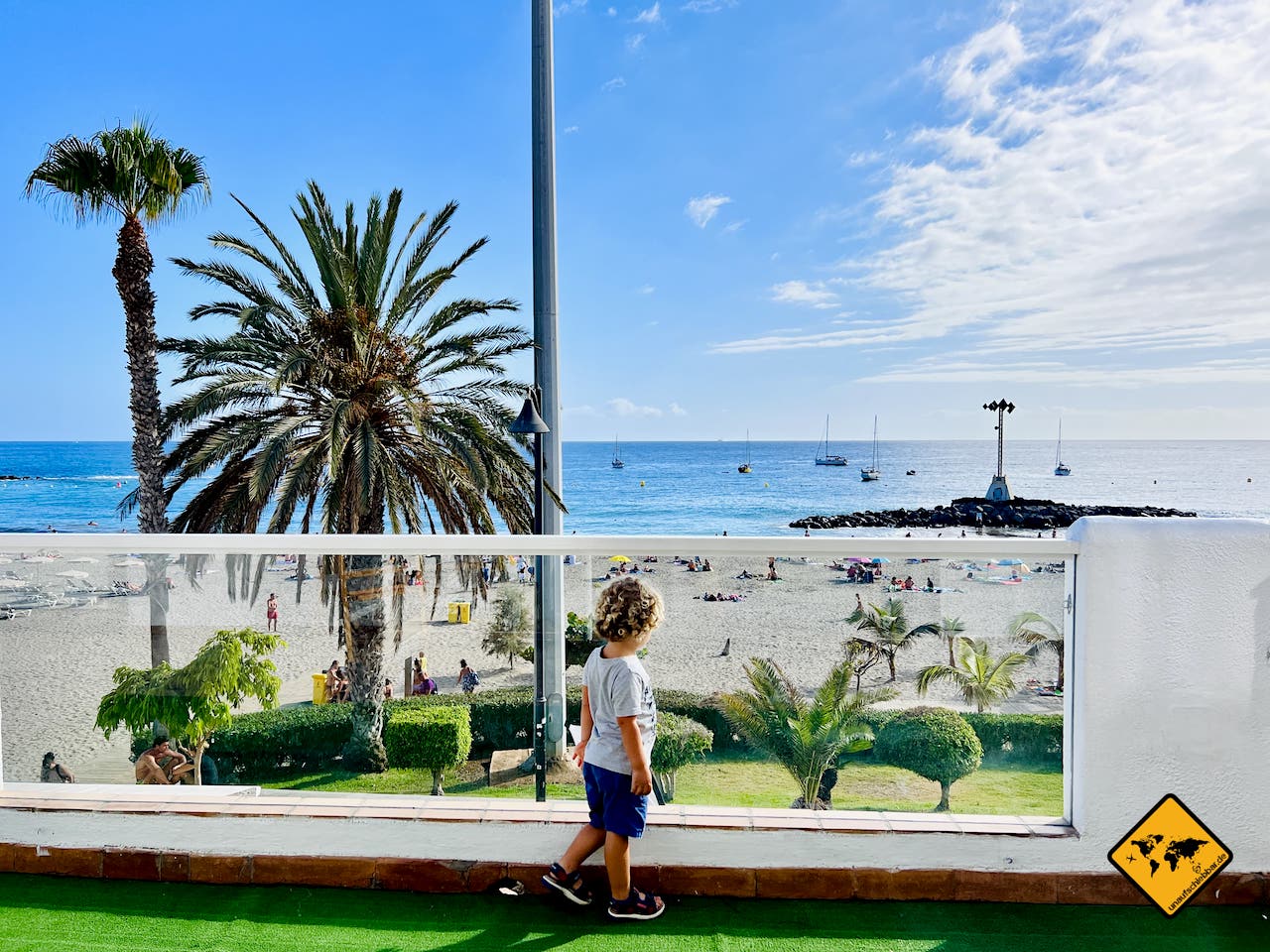 Teneriffa Süd Los Cristianos Playa de las Vistas