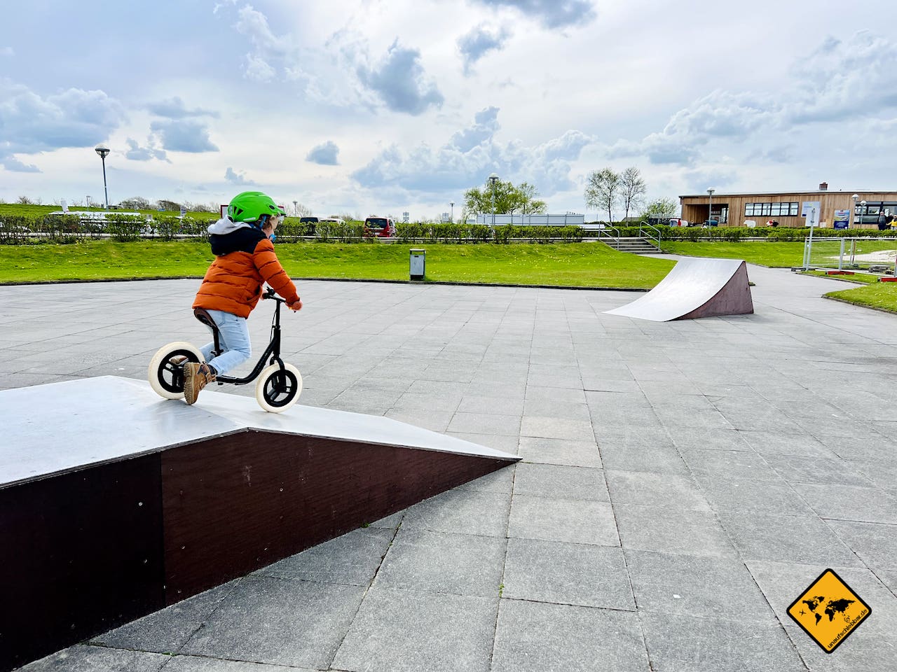 Unternehmungen mit Kindern Skatepark
