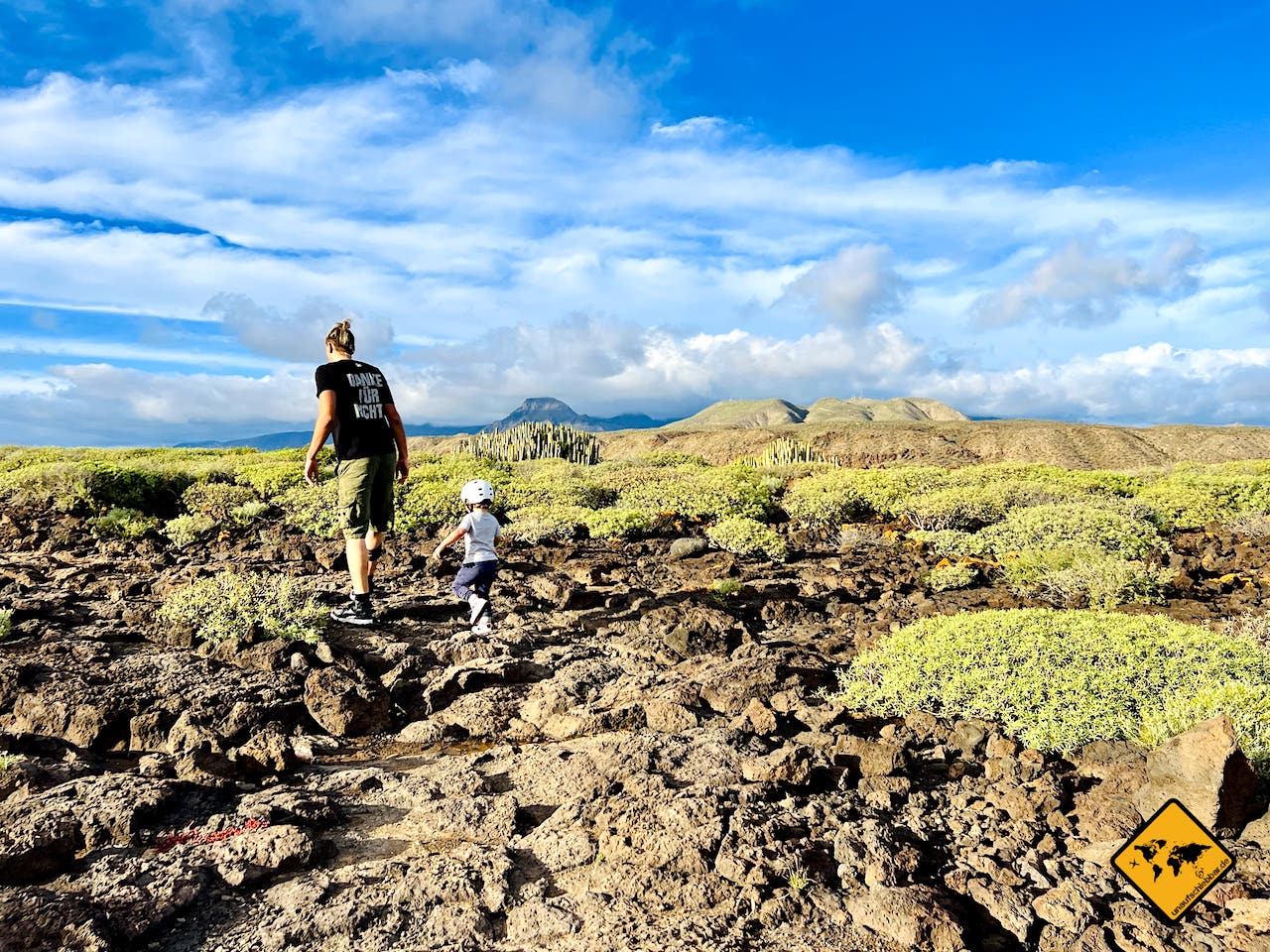 Wandern Palm-Mar Lava-Landschaft La Rasca