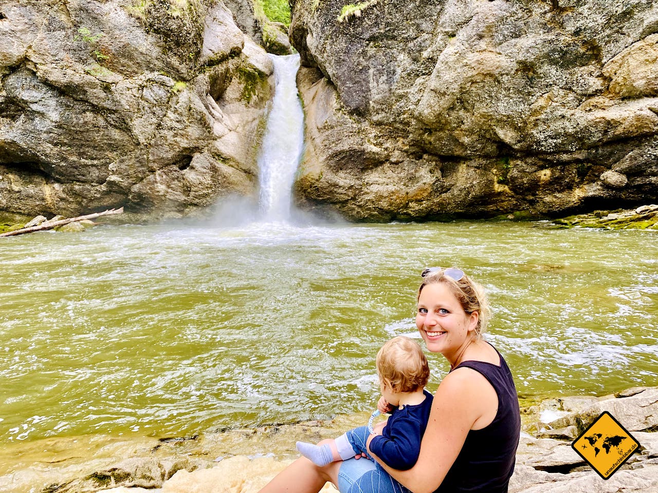 Urlaub mit Kindern in Deutschland Allgäu Buchenegger Wasserfälle