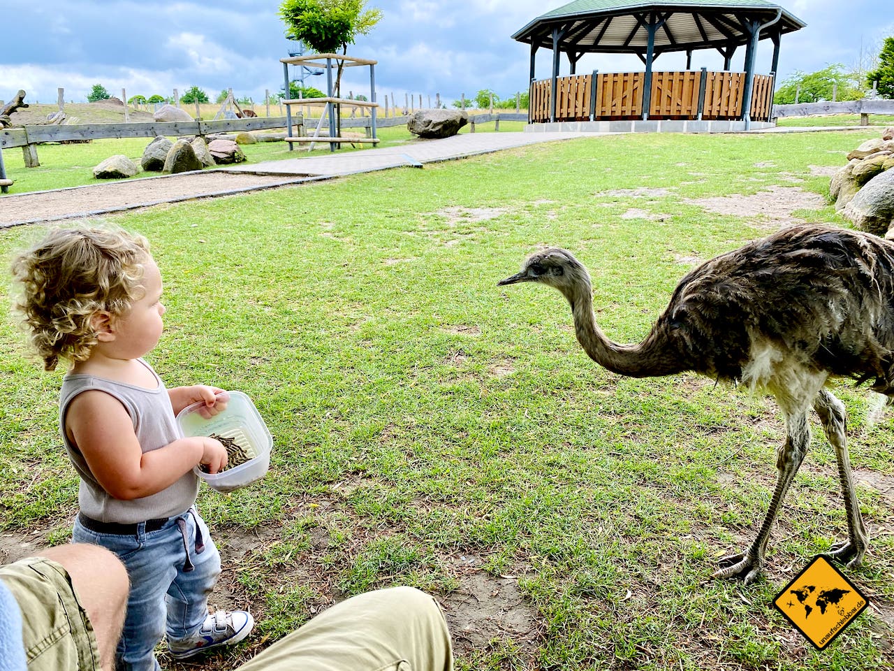 Urlaub mit Kindern in Deutschland Tierpark Wismar Ostsee