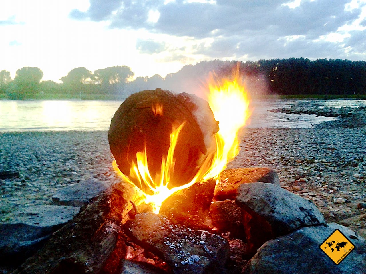 Was mit Kindern unternehmen Lagerfeuer