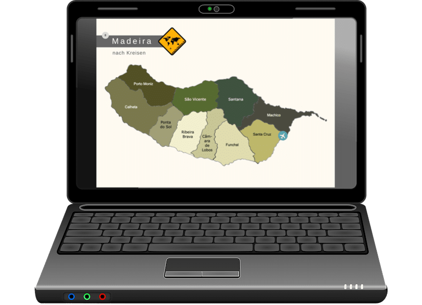 Madeira Reiseführer E-Book mit Karte