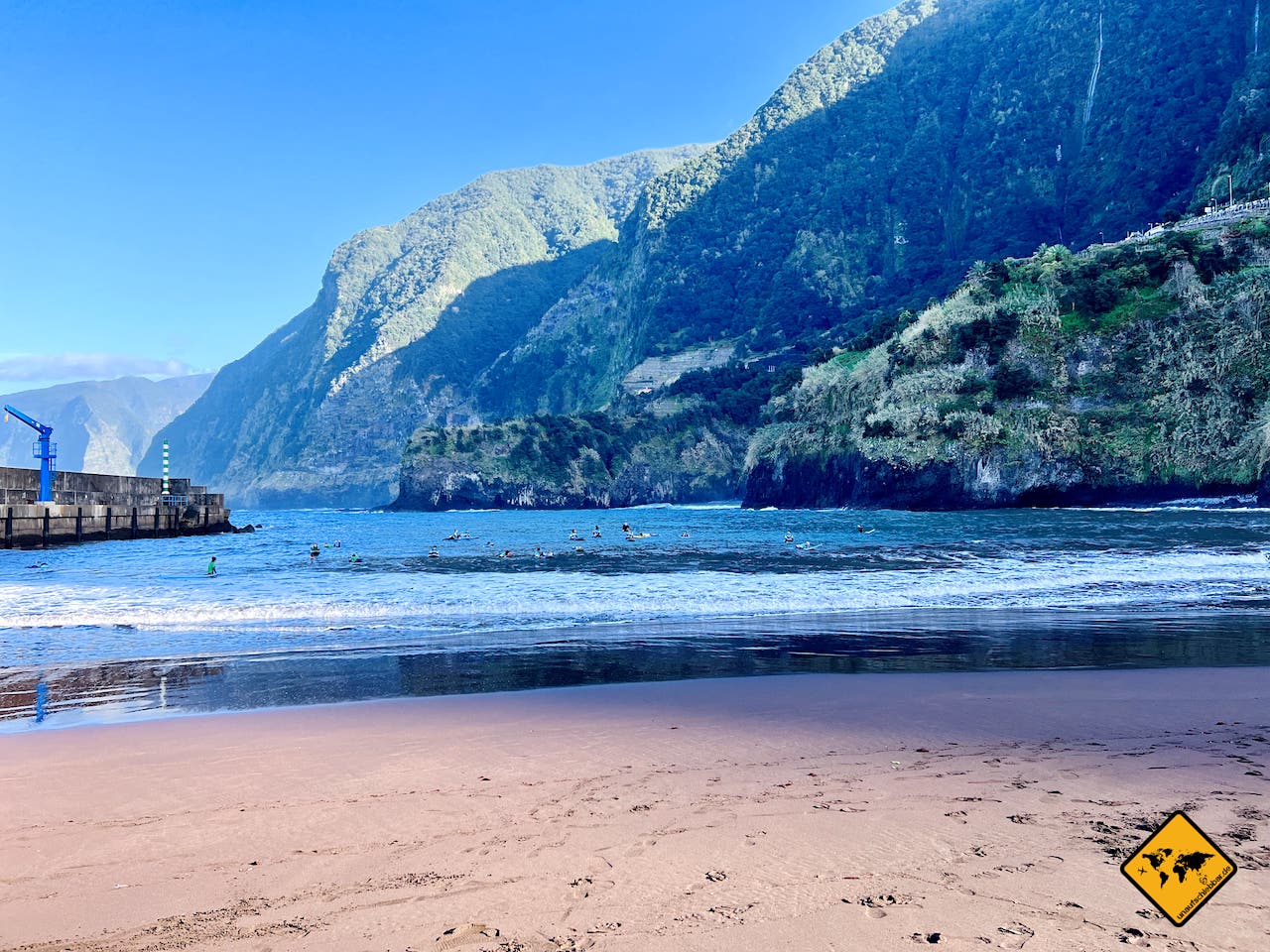 Madeira oder Kanaren Strand Seixal