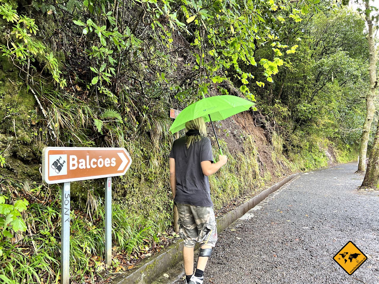 Madeira wandern Regen