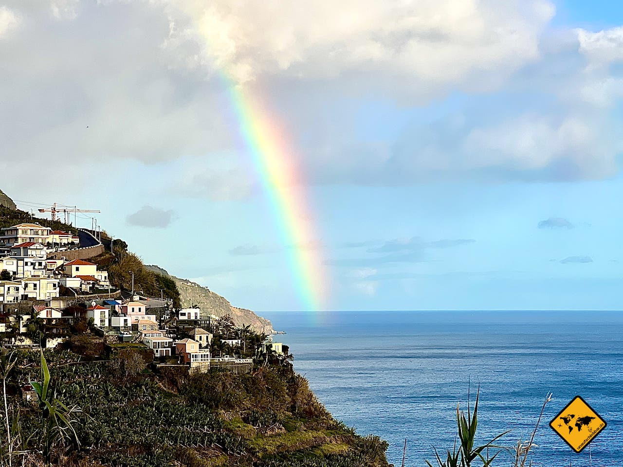 Regenbogen Atlantik