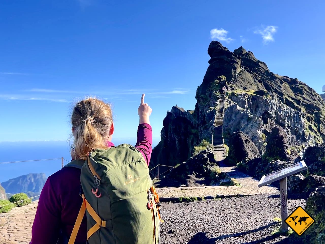 Wandern auf Madeira Pico Ruivo Wanderweg