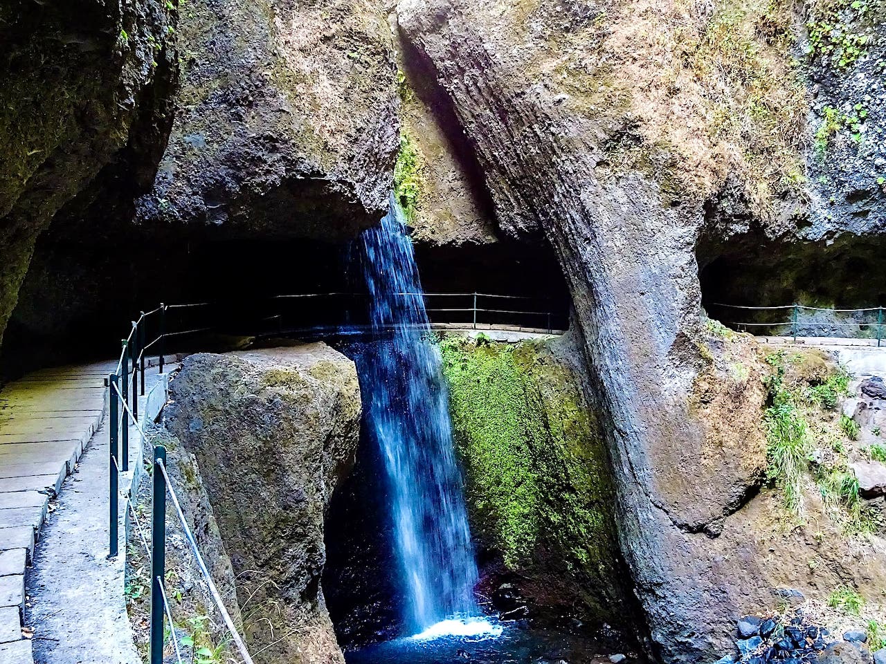 Wanderung Levada Moinho Levada Nova Wasserfall