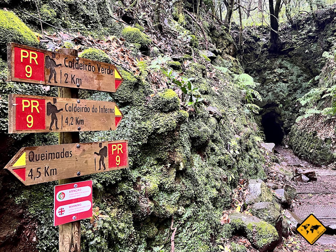 Wanderungen Madeira Wegweiser PR