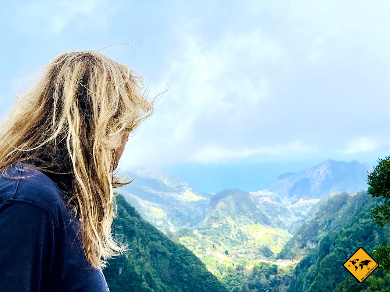 Wanderurlaub Madeira Ausblick Levada dos Balcões