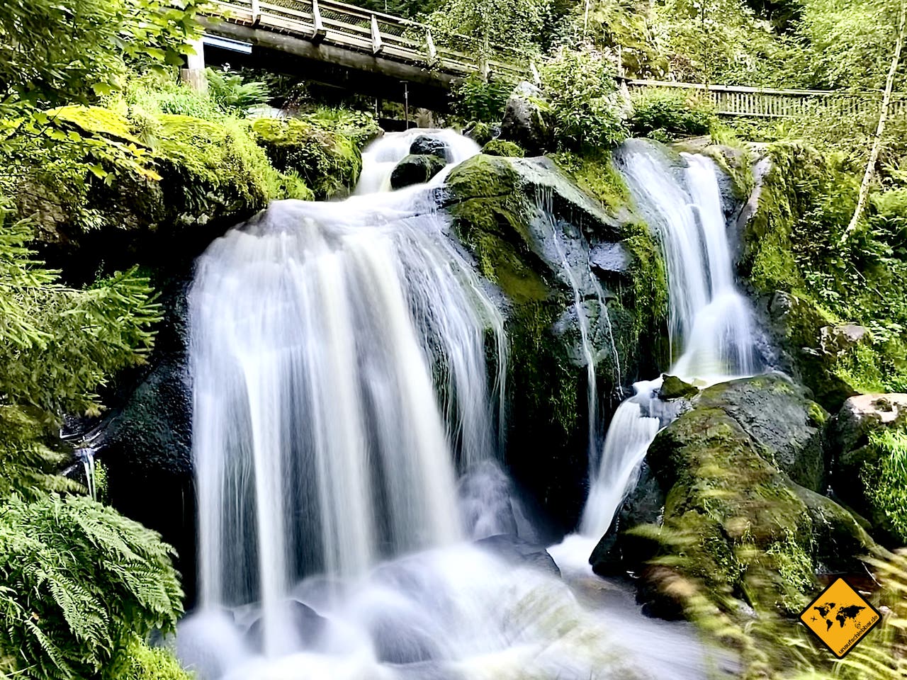Landschaftsfotografie Wasserfall Schwarzwald Triberg