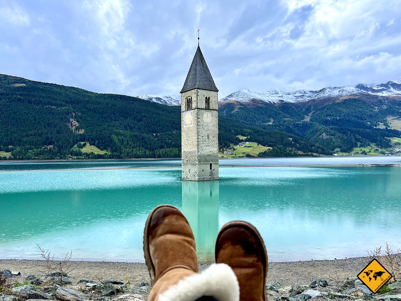 See Kirchturm Füße
