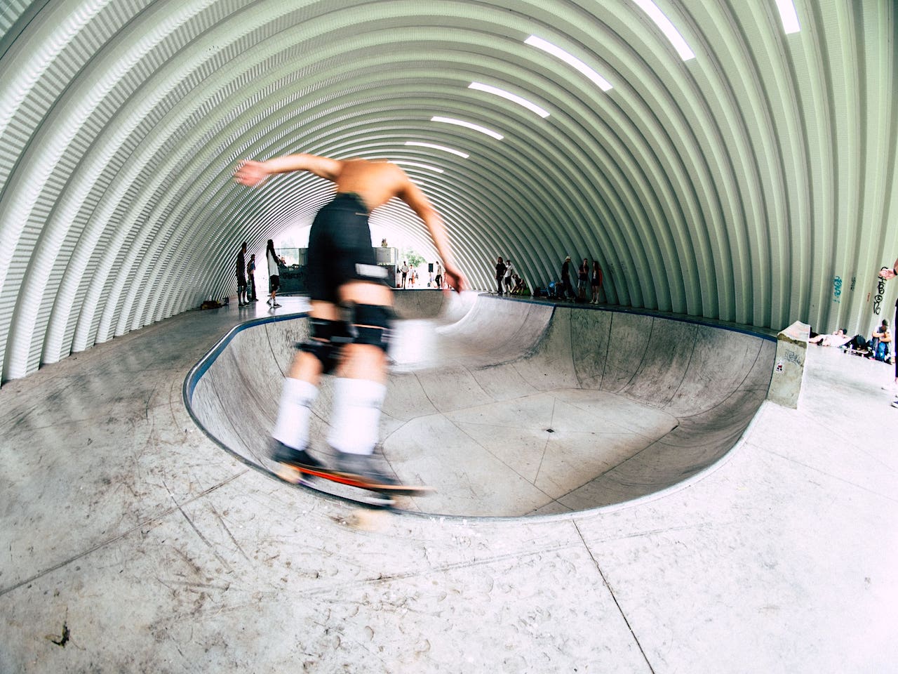 Indoor Aktivitäten Skatehalle