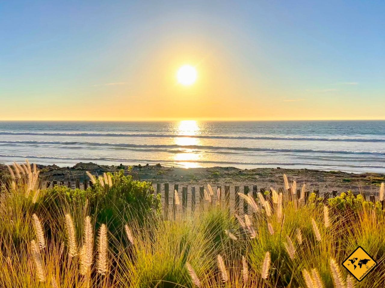 Sonnenuntergang Plage Imourane Marokko