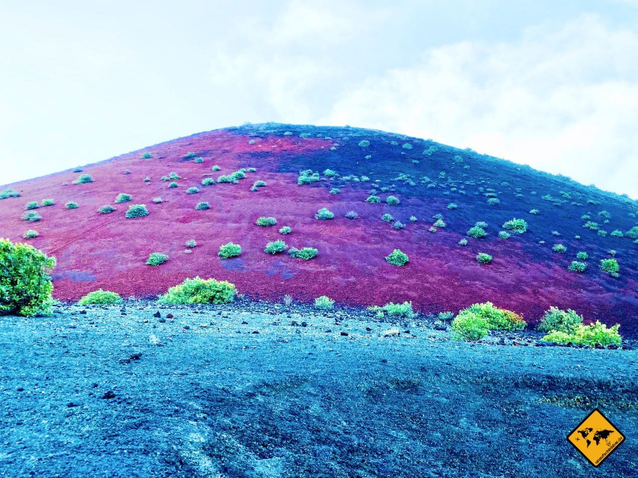 Lanzarote Vulkane Montaña Colorada