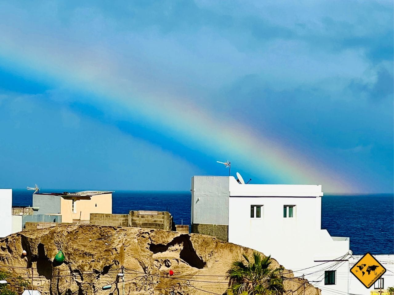 Regenbogen Teneriffa April