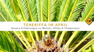 Teneriffa im April: Erfahrungen zu Wetter, Klima und Temperatur